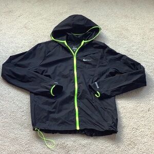 Nike reflective running jacket, Women’s Large,  NWOT
